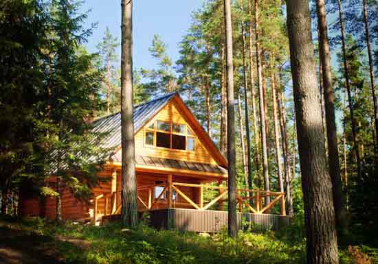 Log Homes from Brockway's Adirondack Style Homes