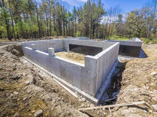 Foundations at Brockway's Adirndack Style Homes